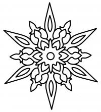 Игрушка звезда новогодняя снежинка Рисунок раскраска на зимнюю тему