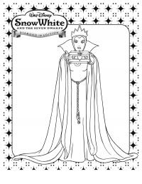 Снежная королева Зимние раскраски для мальчиков